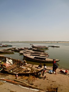 Boote im Ganges